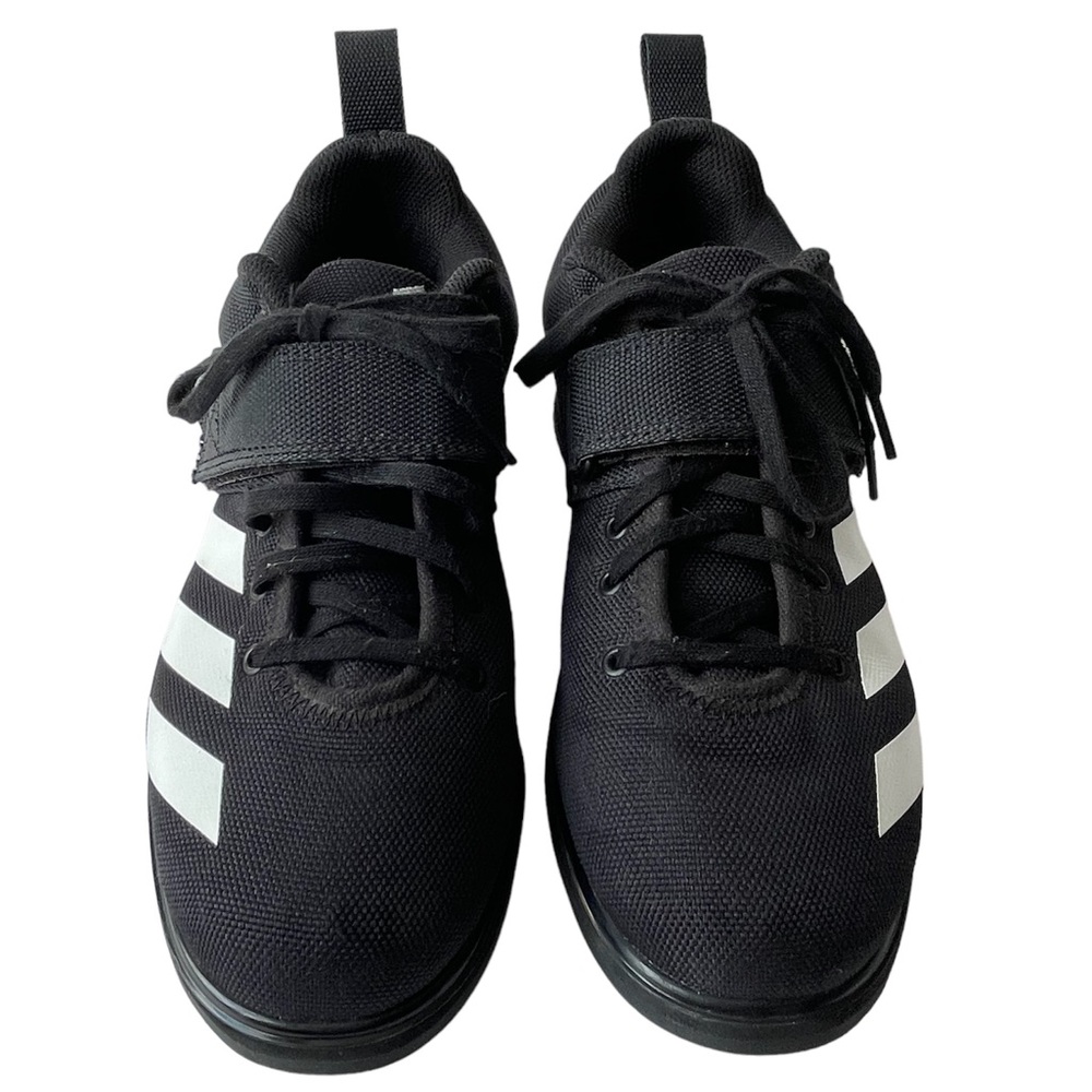 Adidas Men's Black and White Sneakers